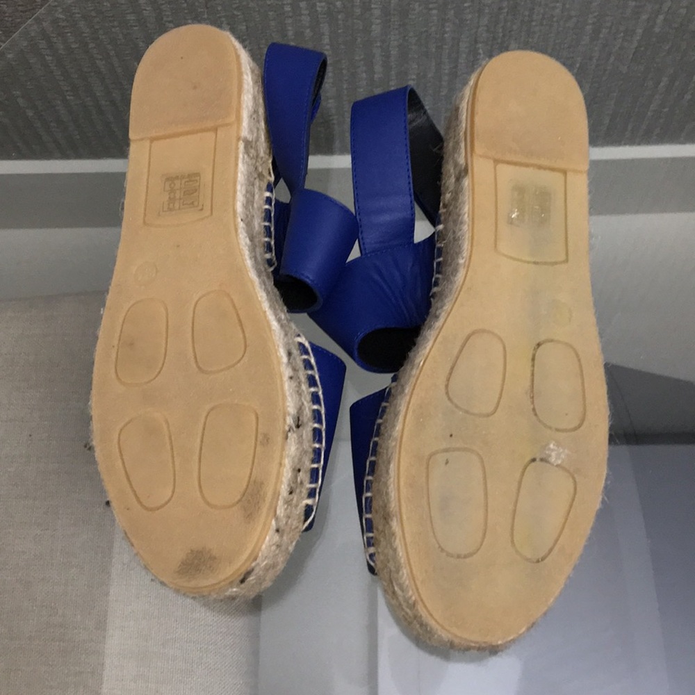 Blue espadrille sandals - Picture 5 of 5